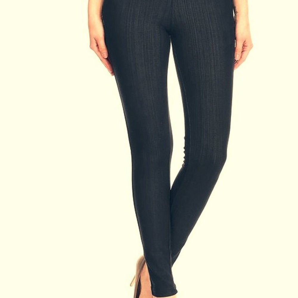 Black Jean Jeggings